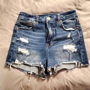American Eagle Jean Shorts size 0
